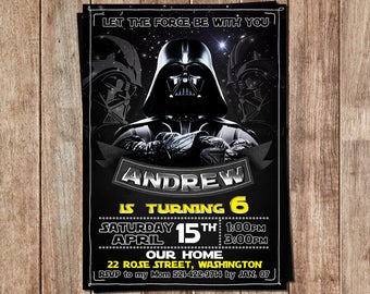 Darth Vader Invites Etsy