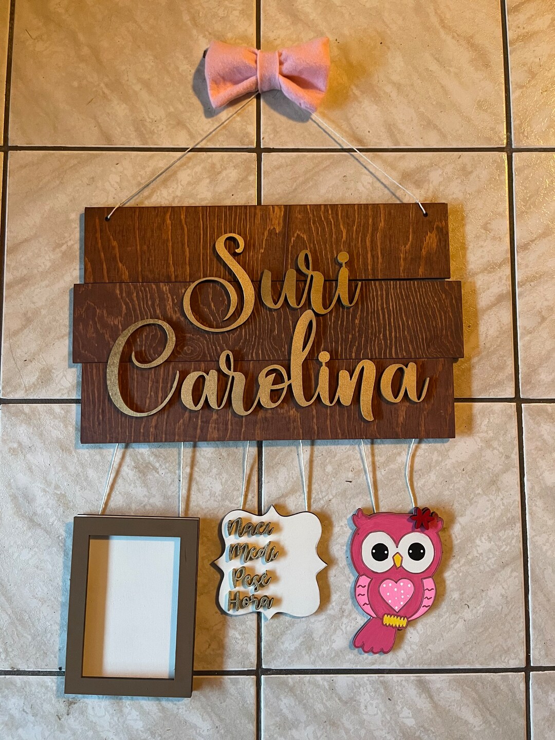 Infant Entry Sign Hospital Door Hanger Welcome Baby Sign Newborn Sign Baby Shower ...