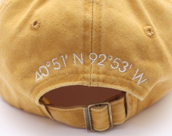 Coordonnez votre chapeau personnalisé, chapeau brodé, casquette initiale, casquette de baseball personnalisée monogramme, casquette de baseball personnalisée, chapeau pour homme, cadeau pour elle, chapeau pour papa