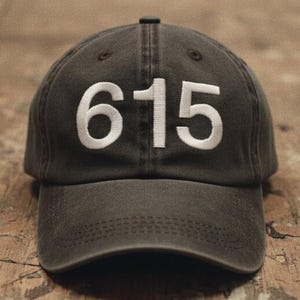 Hoed met netnummer, geborduurde baseballpet met aangepast nummer, hoed met minimale stadscode, Local Pride-hoed, vintage uniseks pet