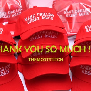 Make Your Text Great Again, Embroidered Hat, Personalized Hat, Custom Baseball Cap, Custom Maga hat, Make America Great Again, Make America image 3