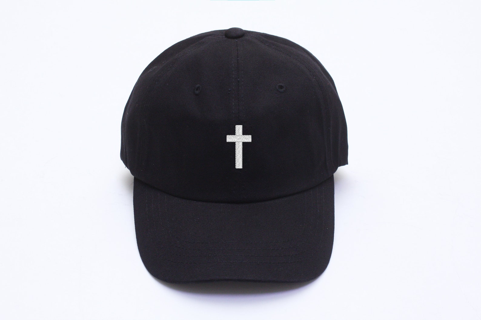 CROSS Baseball Hat Jesus Savior God Chris Embroidered Hat Etsy