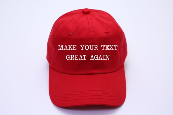 personalized trump hat
