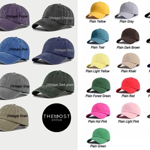 Three Dogs Embroidered Cap – Minimal Dog Line Art Hat, Custom Pet Hat, Dog Lover Gift, Aesthetic Dad Hat, Unisex Baseball Cap image 3