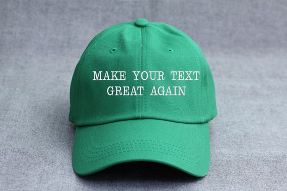 personalized trump hat