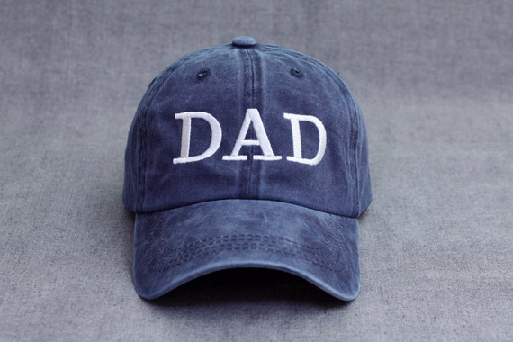 DAD Custom hat Father's Day Embroidered Hat Initial | Etsy