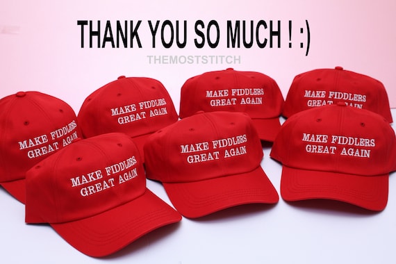 personalized trump hat