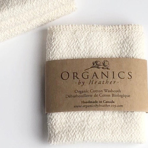Reusable 100 Hemp and Organic Cotton Wash Cloths All Etsy