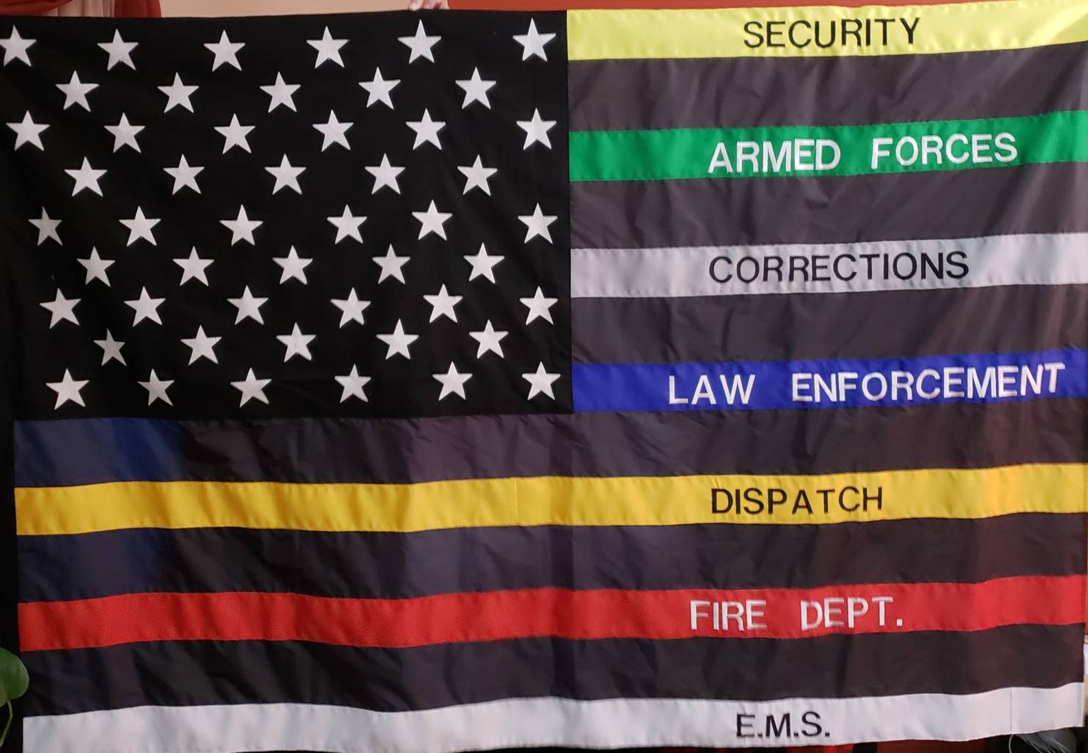 3 x 5 First Responders Flag Etsy