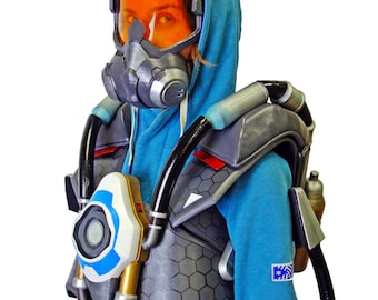 Tracer graffiti skin cosplay Tracer graffiti skin cosplay