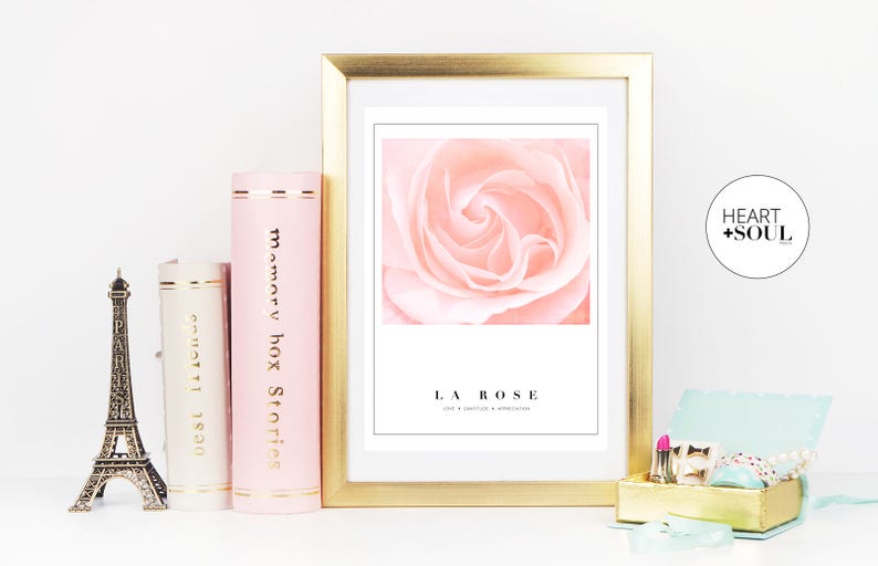 Nature Print Pink Rose Nursery Decor Pink and White Decor Bedroom Decor Rose Photography Pastel Decor Romantic Decor