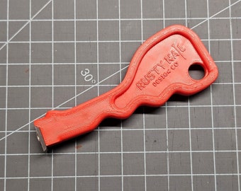 Mini raspador con hoja de carburo: herramienta esencial para trabajar la madera, trabajos de encolado y ebanistería