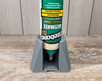 Titebond Glue Bottle Dock with Replaceable Drip Tray: Holds glue upside-down - wood glue bottle caddy
