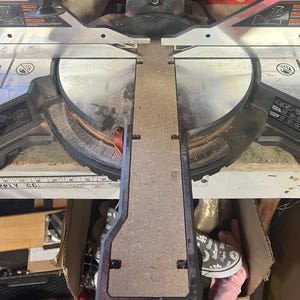 Skil MS6305-00 Zero Clearance Insert 10in Sliding Miter Saw insert plate , Skil 6305 Sliding Chop Saw