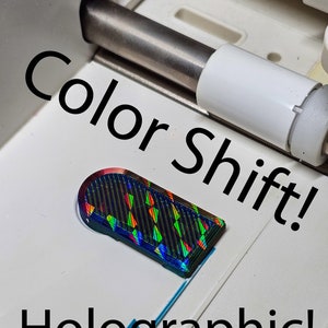 Limited Edition COLOR SHIFT HOLOGRAPHIC MatMinder 9000 Silhouette Cameo 3, 4, or Pro Cutting Mat Guide 3D Printed image 1