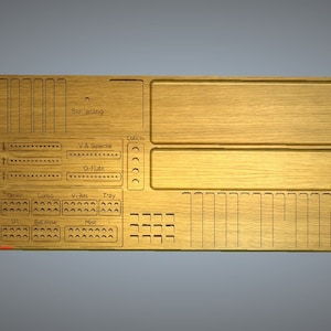 Large CNC Bit organizer - SVG DXF file digital download - Carbide Create, Carveco Maker, Vectric Aspire, Vcarve
