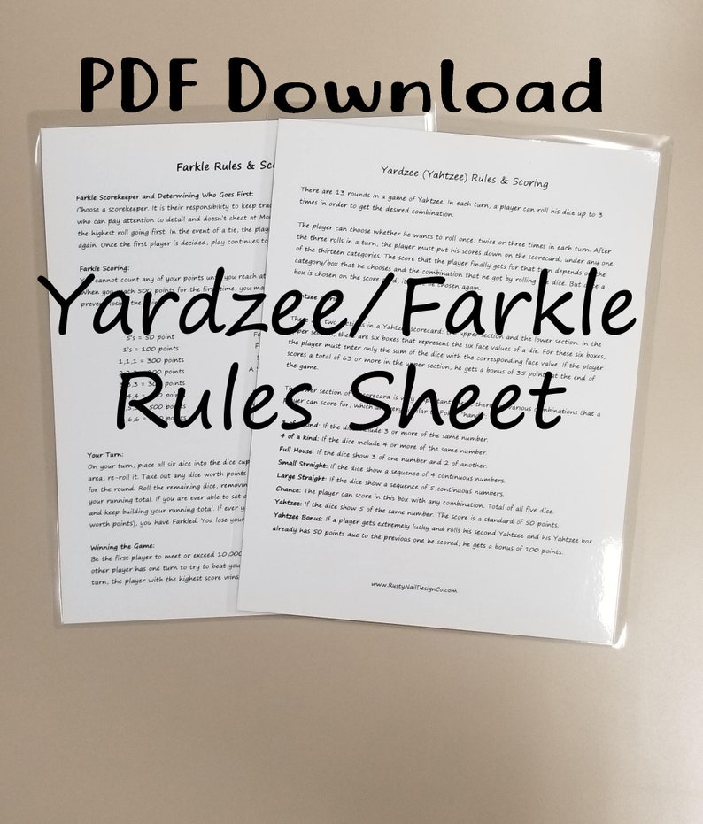 rules for farkle rules for farkle