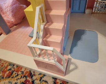 3D Printed Reproduction Railings for 1991 Playskool Dollhouse