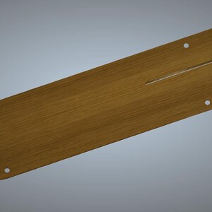 Zero Clearance Insert for Delta 36-725, 36-725T2, 36-5152, 36-5000, 36-5000T2, and Ridgid R4560 Table Saw 画像 2