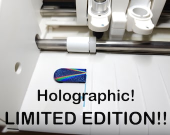 Limited Edition Blue/Purple Color HOLOGRAPHIC MatMinder 9000 - Silhouette Cameo 3, 4, or PRO Cutting Mat Guide - 3D Printed