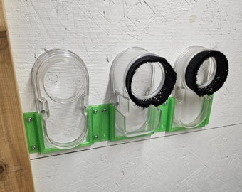 Holder for Carbide3d Shapeoko Sweepy 2.0 Dust Boot Lower - Holds neatly against a wall or flat surface - 3D Printed - Single or 3 Pack