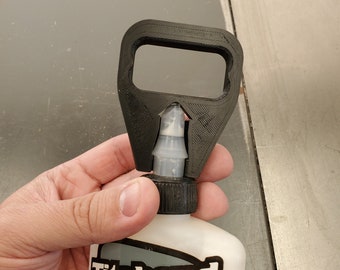 Titebond wood glue bottle opener, stuck cap puller