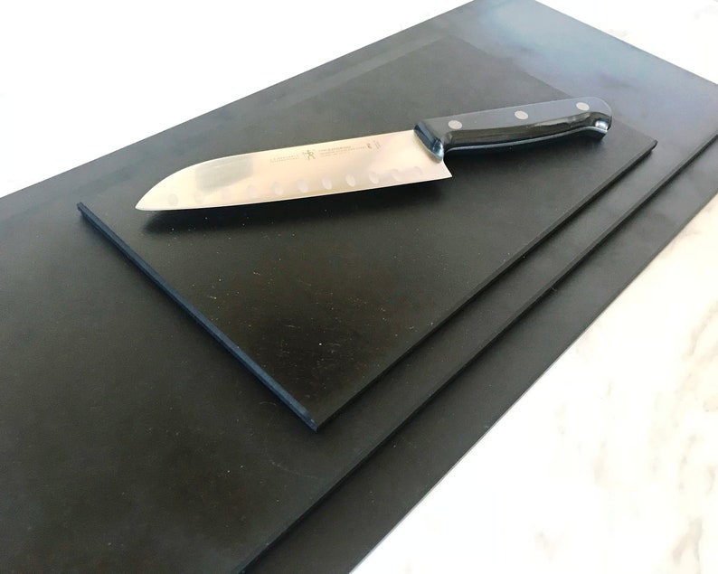LiteBoards Black Richlite Cutting Board 1/4 Thickness Etsy