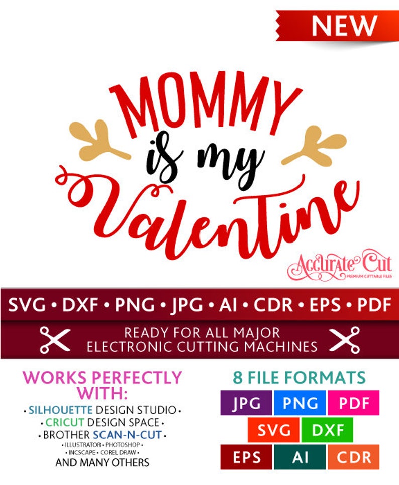Download Mommy is My Valentine Svg Mommy is My Valentine Cut Files ...
