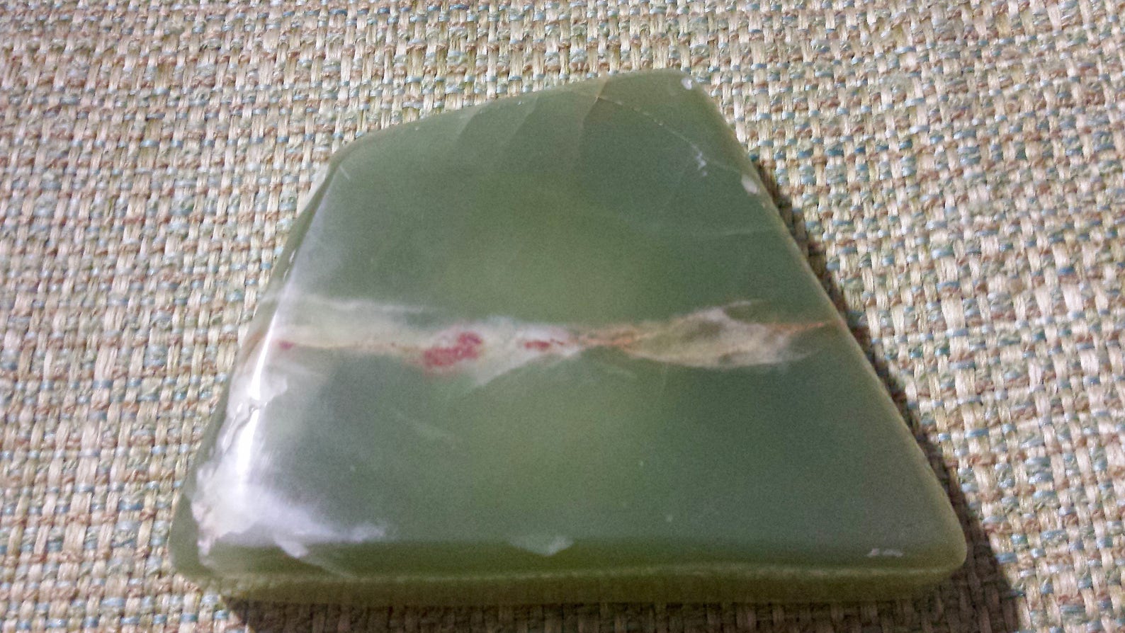 Retro Green Alabaster Stone Carved Ashtray Etsy