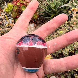 Polyester surfboard resin shift knob
