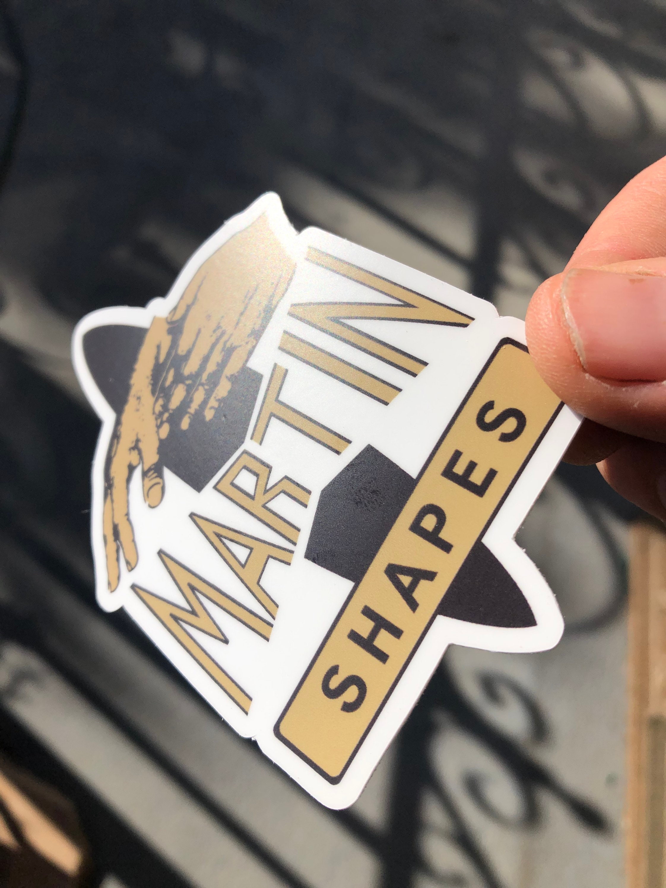 Martin Shapes troquelado pegatinas. tamaño 2.75 x Etsy