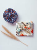 Furoshiki Fabric Gift Wrap: Reusable Cotton Wrapping Cloth, einseitig