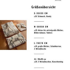 Furoshiki Geschenktücher, Muster mit Rentier, Vogel und Pflanzen, Größe S 35x 35cm, M 50x50cm, L 70x70cm, XL 90x90cm Verpackung Stoff Bild 3