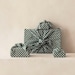 Amber Lewis Creator Collab, furoshiki, wrapping cloths, dark green checkered 