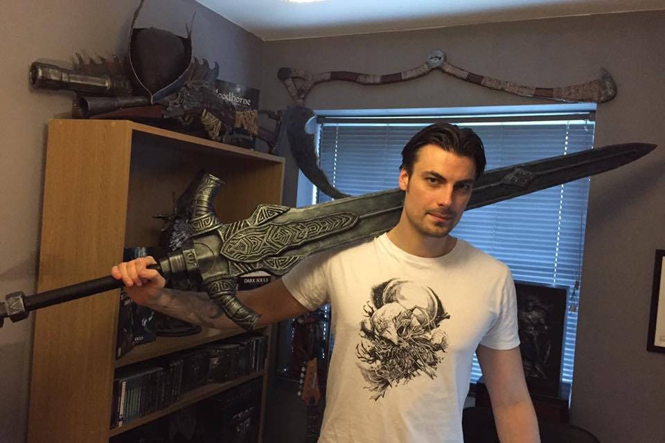 Dark Souls 3 Lothric Knight Sword Cosplay Weapon Prop