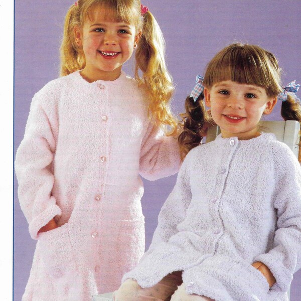 Dressing Gown Knitting Pattern Etsy