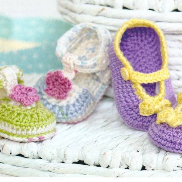 Baby CROCHET Shoes Pattern Baby Sandals Boots Trainers Instant Download PDF File Baby Girls Boys Dolls CROCHET Shoes Sandals Boots Trainers