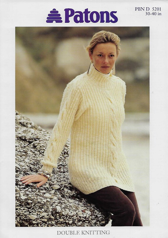 ladies jumper knitting patterns dk