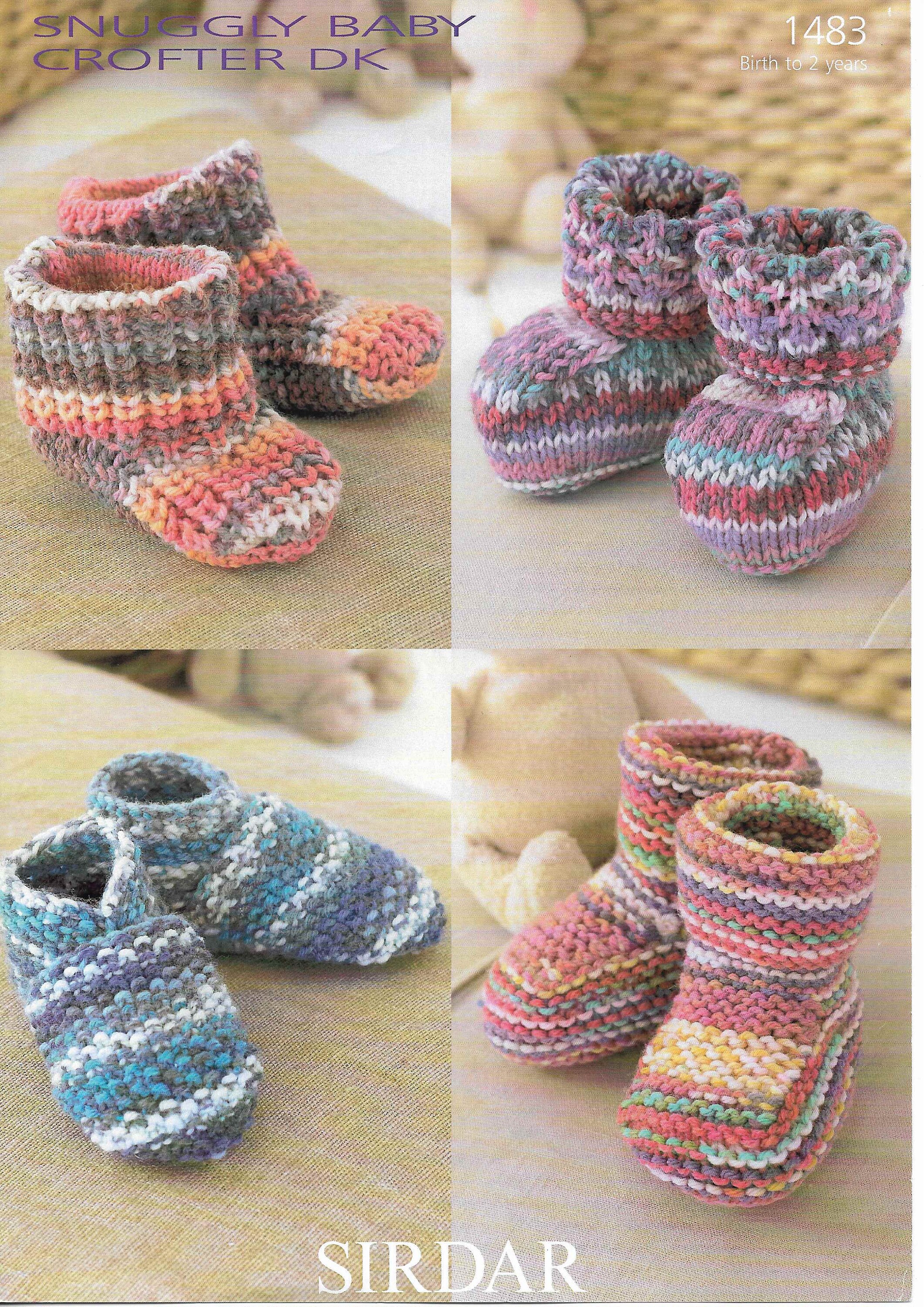 Shoe Boot Knitting Pattern 0 2 Years Instant Down Load - Etsy Israel