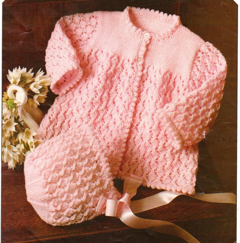 matinee jacket baby boy