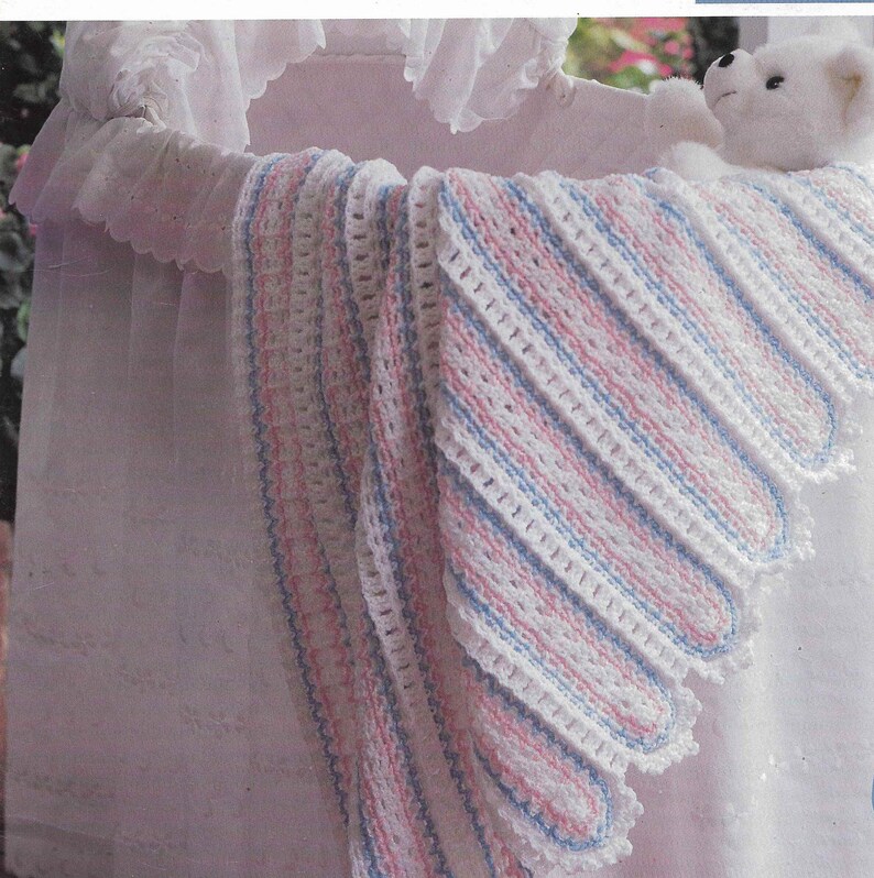 6 X Baby Blanket CROCHET Pattern Baby Afghan Blanket Crochet Etsy