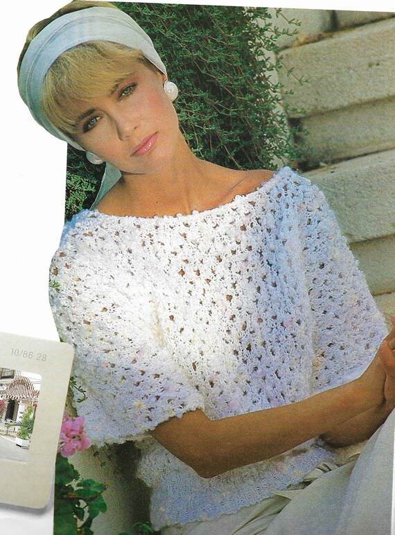 Women Summer Tops Knitting Pattern 