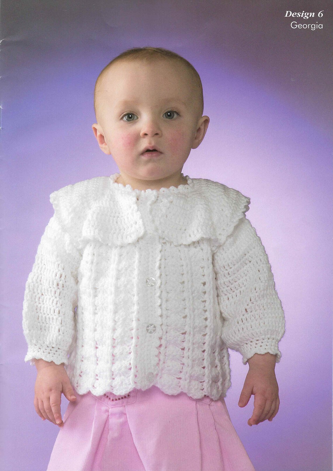 Baby CROCHET PATTERN DK Crochet Yoke Cardigan Jacket Crochet Etsy UK