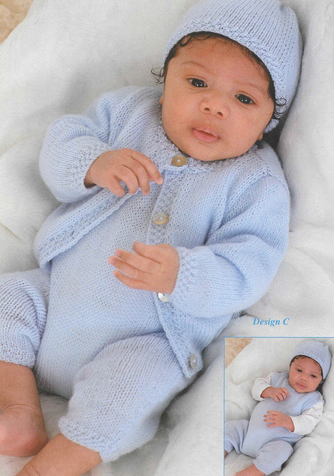 8 X Premature Baby 4 PLY DK Knitting Pattern PDF Newborn Early Etsy