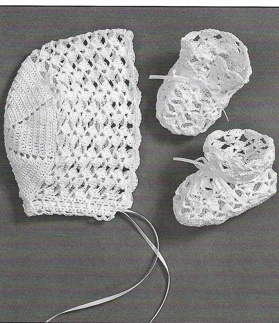 Newborn Baby CROCHET PATTERN Crochet Dress Christening Vintage Etsy