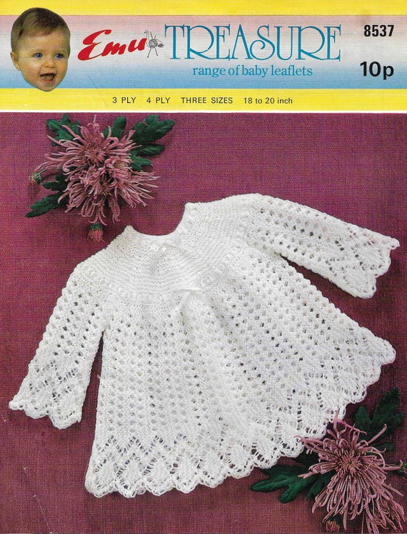 Knitted hotsell baby dresses
