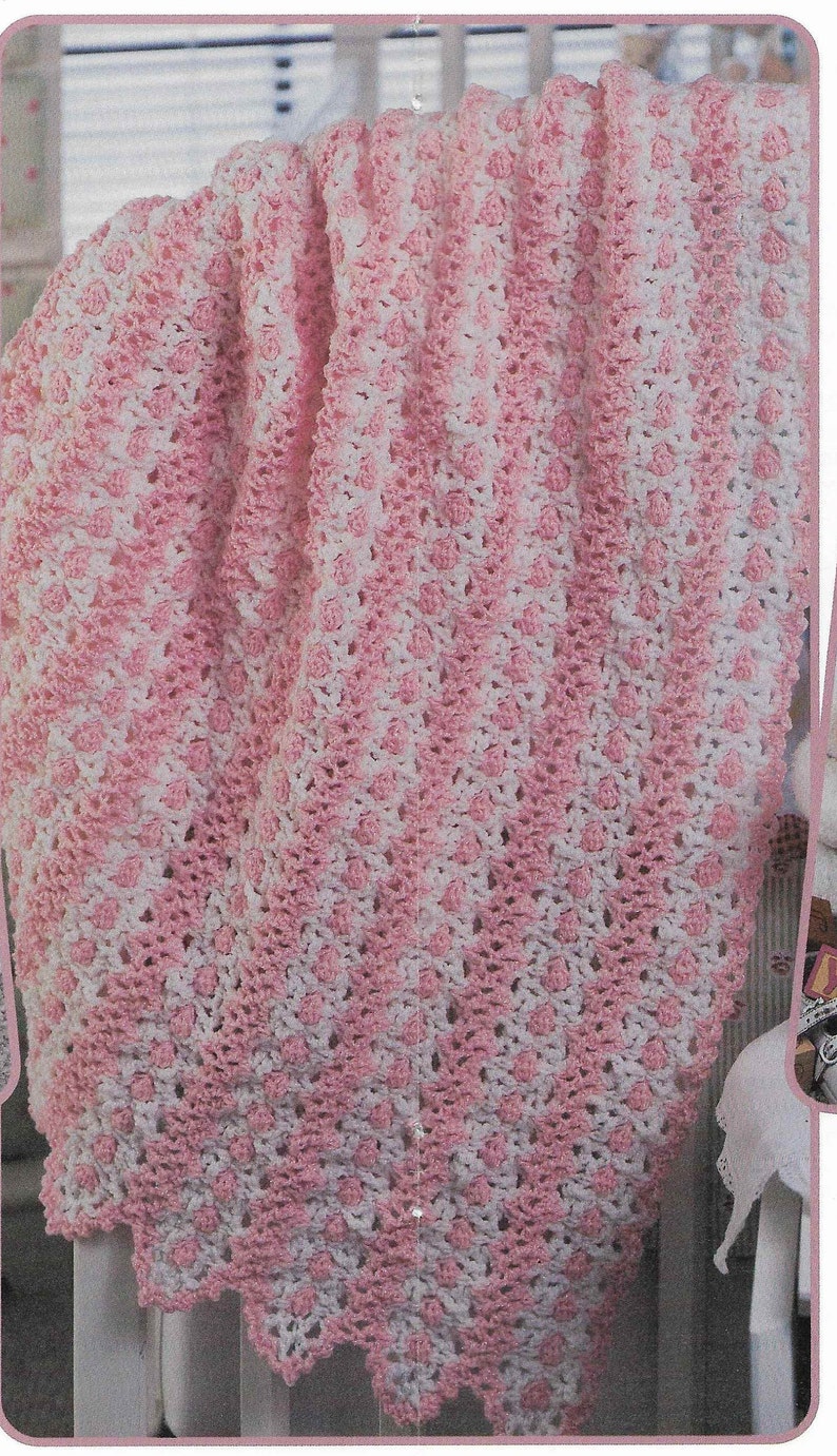 6 X Baby Blanket CROCHET Pattern Baby Afghan Blanket Crochet Etsy