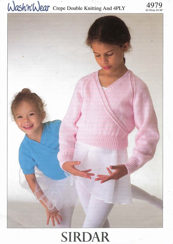 knitted ballet cardigan