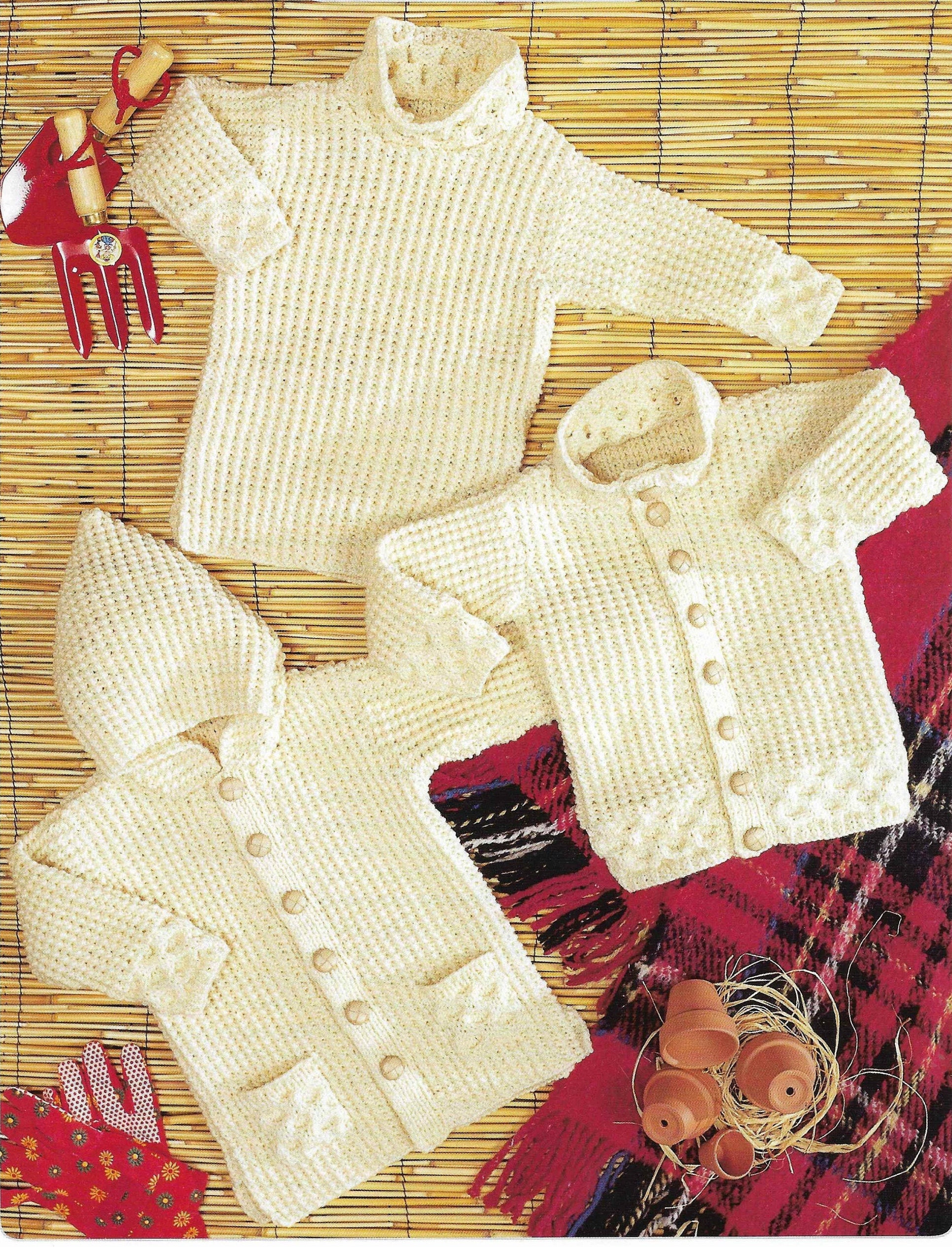 Baby Knitting Pattern Children Knitting Pattern Cable Sweaters - Etsy UK
