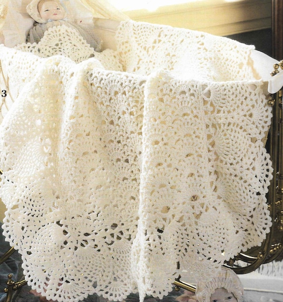 6 X Baby Blanket CROCHET Easy Pattern Afghan Blanket Crochet
